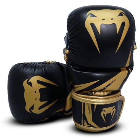 Venum MMA Sparring Gloves Black & Gold Challenger - Enso Martial Arts ...