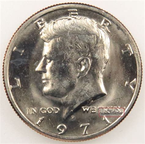 D Uncirculated Kennedy Half Dollar B