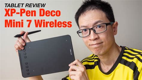 Review Xp Pen Deco Mini Wireless Graphics Tablet Youtube