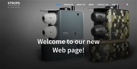 Wider vision and New web page - STROPS Technologies
