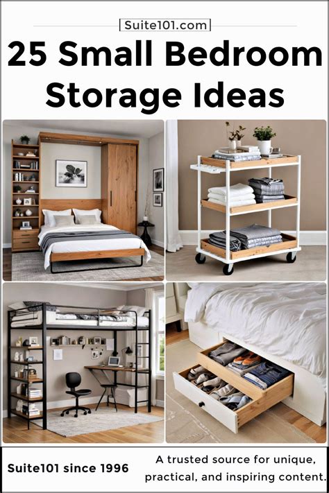 25 Small Bedroom Storage Ideas to Maximize Your Space