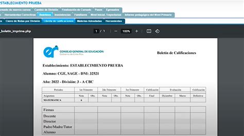 El CGE presentó la libreta digital para seguimiento de la trayectoria