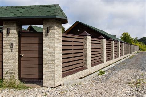 Варианты отделки забора (46 фото) - красивые картинки и HD фото