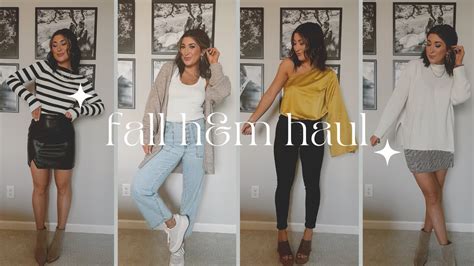 Huge H M Early Fall Haul Cozy Sweaters Aritzia Dupes Trendy Must