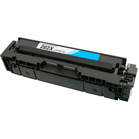 HP 202X Cyan Toner Cartridge, High Yield (CF501X) | 1ink.com