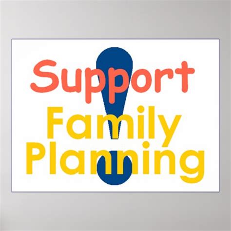 Family Planning POSTER Print | Zazzle