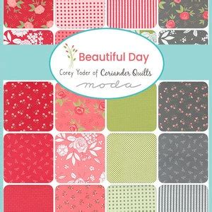 Beautiful Day Charm Pack By Corey Yoder For Moda Fabrics Pp Etsy