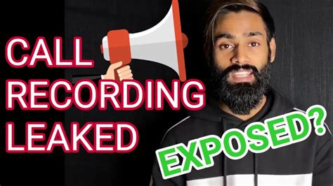 Amir Siddiqui Leaked Call Recording YouTube Vs Tiktok New Chapter