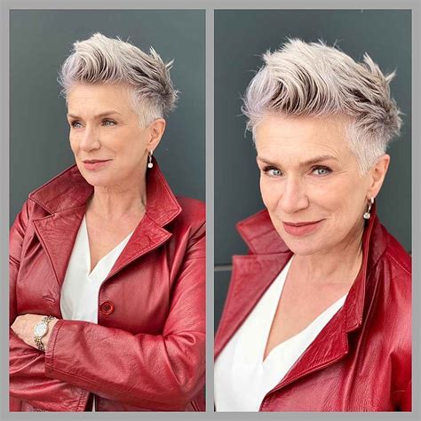 26 Short Spiky Haircuts For Women Over 60 With Sass 2022