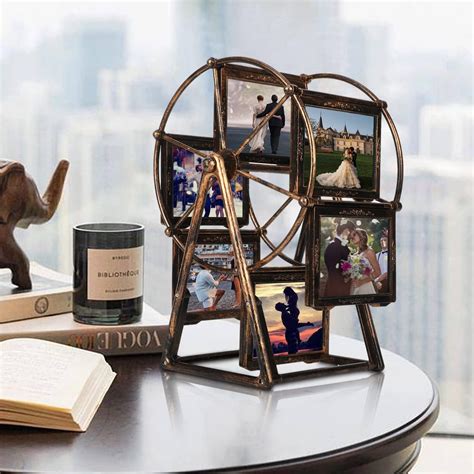 Buy Aleawol 12 Photos Rotating Ferris Wheel Picture Frame Upgrade