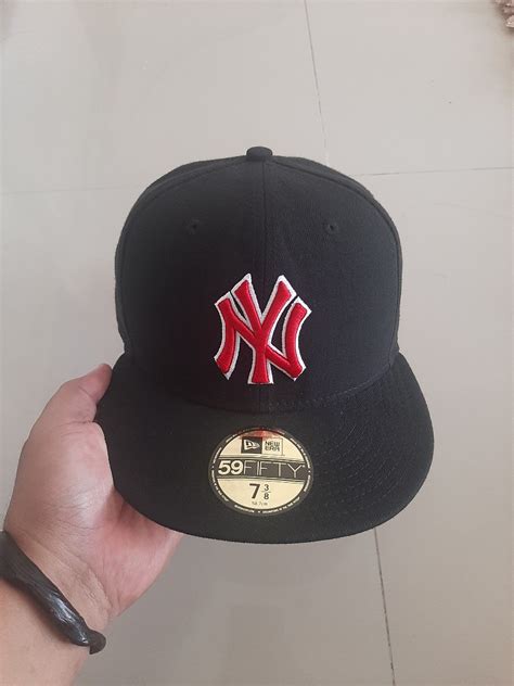 New Era Fifty Mlb Ny Yankees Fesyen Pria Aksesoris Topi Di Carousell