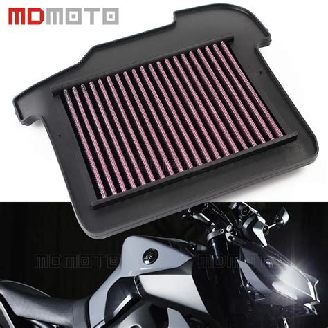 Motorcycle Flow Air Filter Element Cleaner Replacement For Yamaha MT09