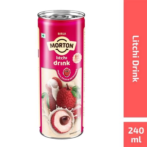 Morton Foods Litchi Drink Luscious Tropical Bliss In 240ml Can