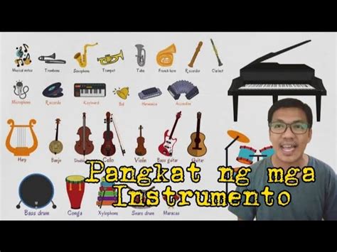 Ibat Ibang Tunog Ng Mga Instrumentong Pangmusika 57 Off