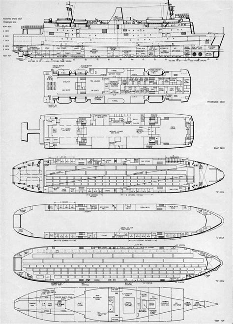 the plans for a large boat