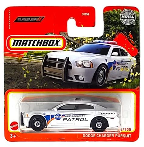 Matchbox Dodge Charger Pursuit Police Hft07