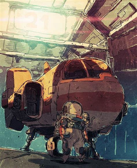 The Art Of Guillaume Singelin Space Art Concept Art Art Reference