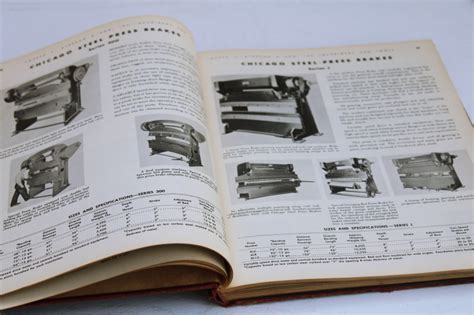 1950s Vintage Ryerson Illustrated Catalog Machinery Tools For Metal