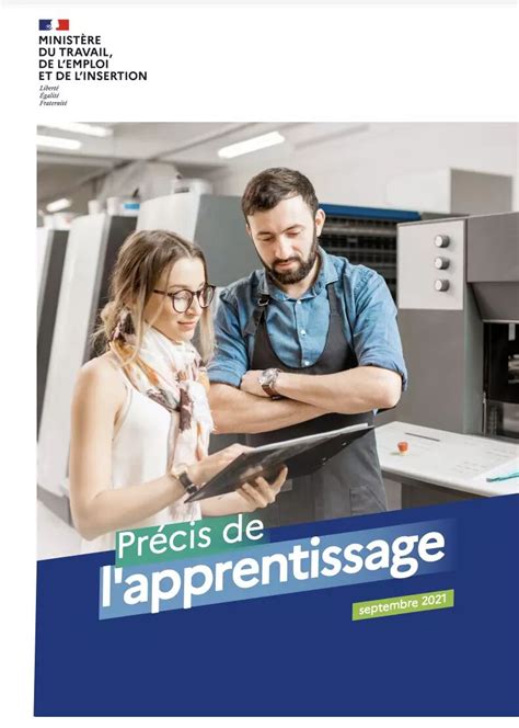 « Précis De Lapprentissage Du Ministère Du Travail Un Guide