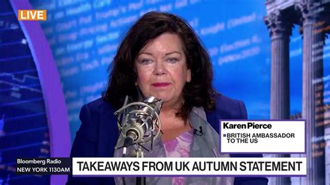 Watch UK Ambassador on the UK Autumn Statement - Bloomberg