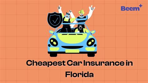 Cheapest Car Insurance In Florida Cheap Auto Insurance In Florida 2025