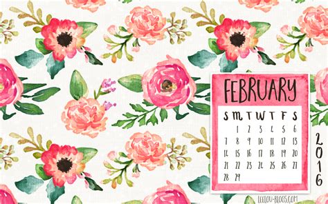 Desktop Wallpapers Calendar February 2016 - Wallpaper Cave