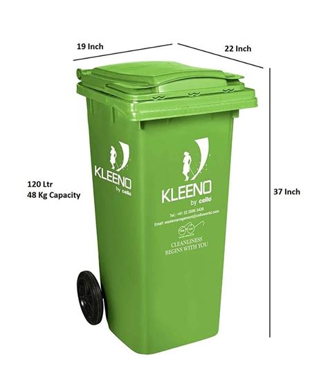 Plastic Wheeled Dustbin At Rs 1600 In Lucknow ID 23650517588