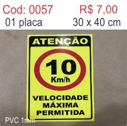 Loja Towbar Placa Aten O Velocidade M Xima Permitida Km H