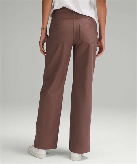 Lululemon City Sleek Pocket High Rise Wide Leg Pant Full Length