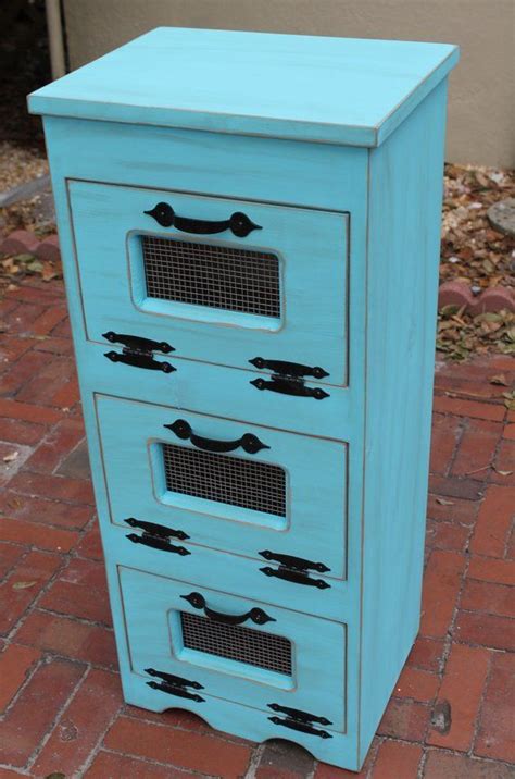 Farmhouse Vegetable Bin Potato Storage Box Rustic Wood Etsy