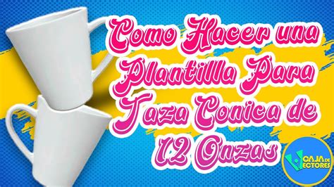 Como Hacer Un Plantilla Conica 12 Onzas YouTube