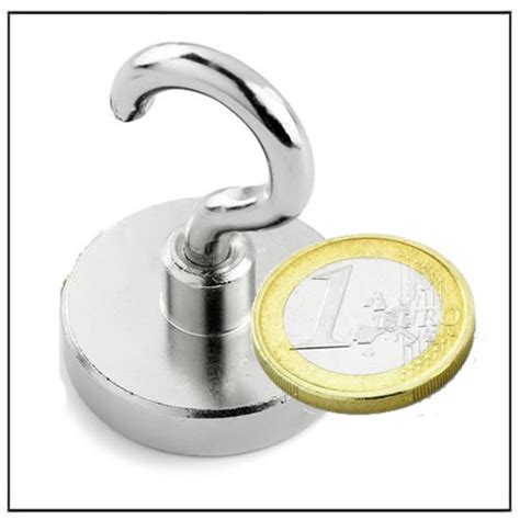 Stainless Steel Magnetic Hooks 29KG - HSMAG