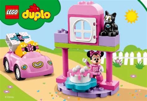 Lego Instructions For Set 10873 Minnie S Birthday Party Duplo Minnie