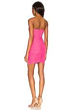 Superdown Sonya Bustier Mesh Dress In Hot Pink REVOLVE