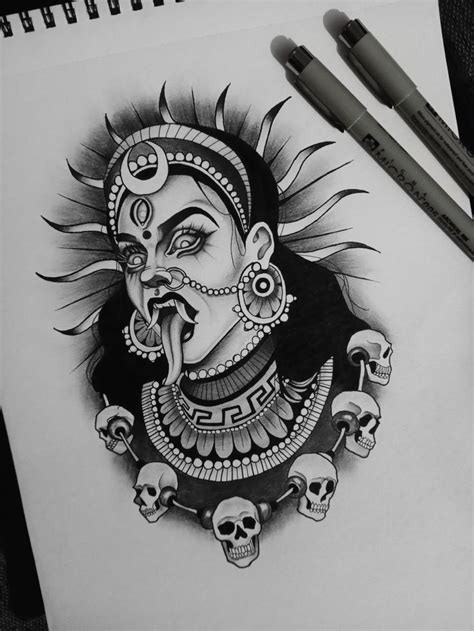 Tattoo Studio Delhi Tattoo Dreams Studio Kali Tattoo Goddess Tattoo