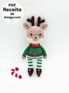 Lucien Rena Natal Amigurumi Receitas PDF Grátis 500 PDF Passo a