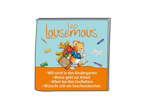 tonies 01 0157 Leo Lausemaus Das Original Hörspiel zu den Büchern 2