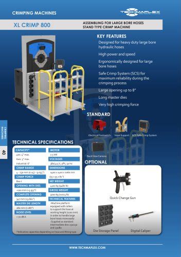 S Crimp P Techmaflex Pdf Catalogs Technical