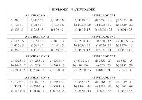 Divisão Com 3 Algarismos 5 Ano - JORNAL PONTO COM: Divisão-Passos/Termos/Cálculos - 1º AO 5º ANO.