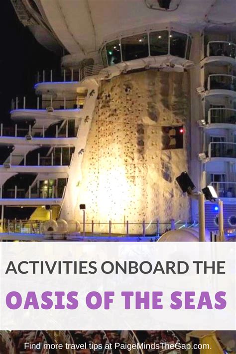 6 Best Activities on Oasis of the Seas | Packing for a cruise, Cruise ...