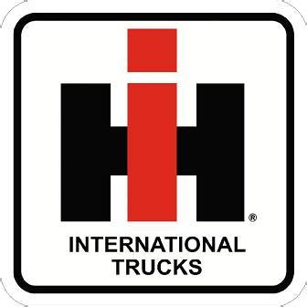 International Trucks Logo Sticker - GA