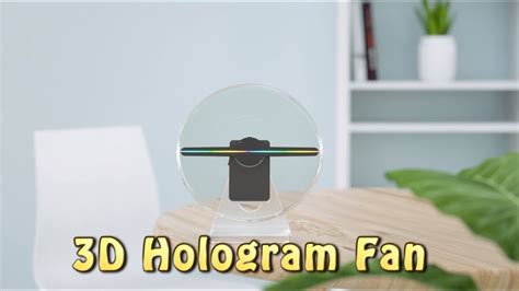 Portable 3d Hologram Fan Digital Holographic Projector Advertising