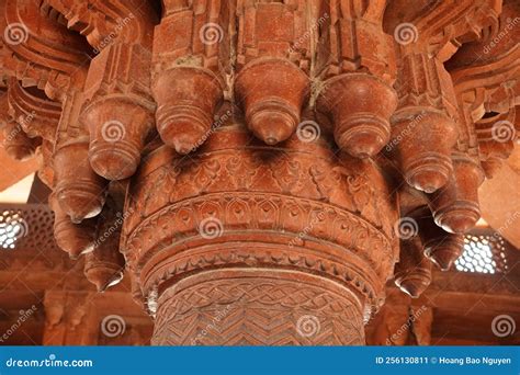 Architecture Of Fatehpur Sikri In Agra India Stock Image Image Of