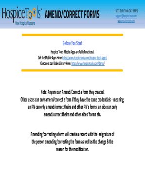 Fillable Online Amend Correct Forms Amend Correctforms Fax Email Print