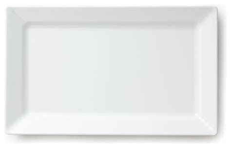 Diamond White Large Serving Platter Rectangle Contemporary Serving