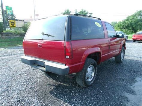 Purchase Used 1995 Chevy Tahoe 2 Door Blazer 4x4 Lt 350auto