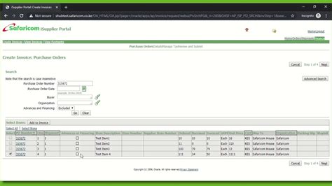 Safaricom Supplier Invoice Posting Youtube