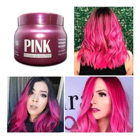 Matizador Pink Cabelo Rosa Mairibel Matizador Rosa 250g MercadoLivre