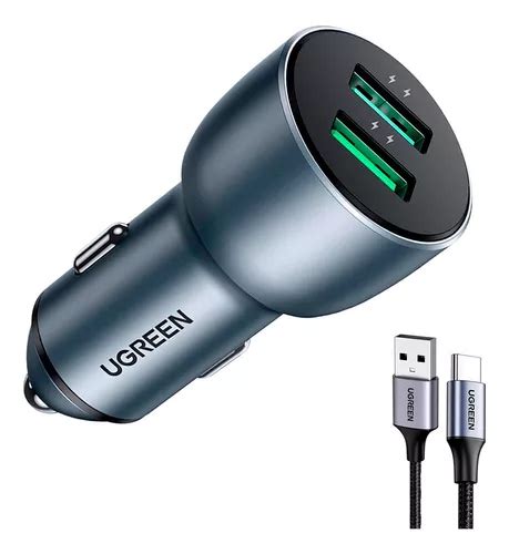 Carregador Veicular Ugreen Turbo Pd Max W Cabo Usb A C Mercadolivre