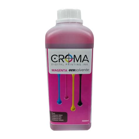 LITRO DE TINTA ECOSOLVENTE CROMA COLOR MAGENTA Novocolor S A